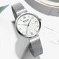 CURREN Watches Women's Simple Fashion Quartz Watch Ladies Wristwatch Charm Bracelet Stainless Steel Clock relogios feminino