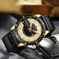 CURREN Watches Top Brand Fashion Leather Wristwatch Casual Quartz Men's Watch New Chic Luminous hands Clock