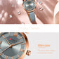 NEW CURREN Watches Women's Quartz Leather Wrsitwatches Fashionable Classic Clock Montre femme