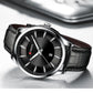 CURREN Simple Men Leather Watch Man Luxury Brand Quartz Watches Relogio Masculino Casual Wristwatch Male Clock Blue