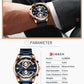 CURREN Watch Quartz Male watches Fashion Chronograph Clock Mens Gift Casual Stainless Steel Wristwatch