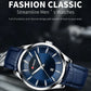 CURREN Quartz Watches for Men Leather Strap Male Wristwatches Top Luxury Brand Business Men's Clock  45 mm Reloj Hombres