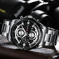 CURREN Watch Quartz Male watches Fashion Chronograph Clock Mens Gift Casual Stainless Steel Wristwatch