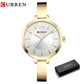 CURREN Fashion Women Dress Wristwatch Ladies Quartz Watch Brand Luxury Women Bracelet Watches Full Steel Female Clock