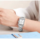 MEGIR Silver Women Watches Top Brand Luxury Waterproof Watch Bracelet Fashion Stainless Steel Bracelet Wristwatch for Women 1079
