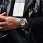 PAGANI DESIGN 2025 New PD-1644 Meteorite Dial Fashion Men Quartz Wristwatches 100M Sapphire Glass Chronograph relogio masculino