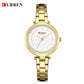 CURREN  Elegant Ladies Wristwatch Stainless Steel Dial Quartz Women's Bracelet Watches Classic Female Clock