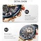 CURREN Fashion Male Watches Strap Sport Chronograph Wristwatch Creative Design Multifunctional Quartz Clock relogio masculino
