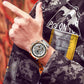 CURREN Fashion Male Watches Strap Sport Chronograph Wristwatch Creative Design Multifunctional Quartz Clock relogio masculino