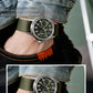 Merkur Retro 70 Vintage  Chronograph Mechanical Men's Complicated Sapphire 38MM Small Luxury Classic Wrist Watch