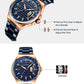 CURREN New Men Business Watch Full Steel Quartz Top Brand Luxury Sports Waterproof Casual Male Wristwatch Relogio Masculino