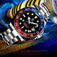 2025 New PAGANI DESIGN New Luxury Men Mechanical Wristwatches Stainless Steel GMT Watch Top Brand Sapphire Glass Men for Watch