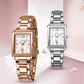 MEGIR Silver Women Watches Top Brand Luxury Waterproof Watch Bracelet Fashion Stainless Steel Bracelet Wristwatch for Women 1079