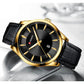 CURREN Simple Men Leather Watch Man Luxury Brand Quartz Watches Relogio Masculino Casual Wristwatch Male Clock Blue