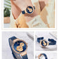 NAVIFORCE Luxury Women's Watch Set with Steel Mesh Band Creative Design Female Clock Relogio Feminino Includes Watch Box for Sal
