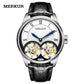 MERKUR genuine Double Tourbillon Manual Mechanical Watch Men's Luxury Formal Business Men's A Certified Millionaire Watch