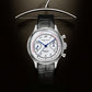 PIERRE PAULIN Enamel Dial Heat Blue Hands Doctor Pulsation Mechanical Chronograph Complicated Men's Luxury Dress Handwind Watch