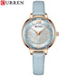 CURREN Watch for Women Luxury Casual Clock Leather Quartz Brandes Ladies Wristwatches Fashion Zegarki 2021
