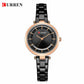 CURREN  Elegant Ladies Wristwatch Stainless Steel Dial Quartz Women's Bracelet Watches Classic Female Clock