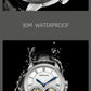 MERKUR genuine Double Tourbillon Manual Mechanical Watch Men's Luxury Formal Business Men's A Certified Millionaire Watch