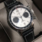 Sugess 1963 Pilot Watch Men Mechanical Chronograph Panda Wristwatch Air Force Sapphire Waterproof for Seagull Movement ST1901 v3