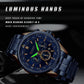CURREN Luxury Brand Watches for Men Casual Sporty Quartz Wristwatch with 316 Stainless Steel Band Chronograph Clock Male Silver
