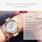 Watches for Women Luxury Brand CURREN Elegant Thin Quartz Wristwatch with Stainless Steel Simple Female Clock