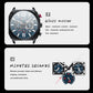 CURREN Brand Luxury Men Brown Quartz Wristwatches for Male Luminous Chronograph Dial Leather Clock Casual Sports Watch