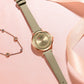 CURREN New Watches for Women Simple Quartz Ladies Wristwatches with Leather Strap Elegance Wrist Charm Timeless