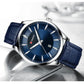 CURREN Quartz Watches for Men Leather Strap Male Wristwatches Top Luxury Brand Business Men's Clock  45 mm Reloj Hombres
