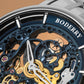 Boderry Watches Automatic Mechanical ELITE II Waterproof Sapphire Crystal Glass Wristwatches HANGZHOU CAL.5521 Movement For Men
