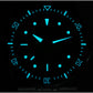 San Martin 40mm Enamel Spiral Dial Integrated Bracelet Men Diver Watch Miyota 9015 Automatic Mechanical Waterproof 200m SN0148