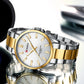 CURREN Fashion Brand Couple Watches for Lovers Simple Classic Quartz Stainless Steel Bracelet Wristwatches with Luminous Hands