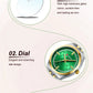 CURREN Designer Style Watch for Women Elegant 32mm Dial with Rhinestones Stainless Steel Band  Luxury Dress Ladies Wristwatch