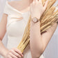 MEGIR Fashion Ladies Bracelet Watches Steel Mesh Band Quartz Wristwatch Women Dress Clock Waterproof Female Gifts Reloj Mujer