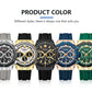 CURREN Luxury Brand High Quality Chronograph Luminous Watches for Men Silicone Strap Casual Sports Waterproof Quartz Wristwatch