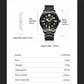 CURREN Casual Simple Quartz Watch with Stainless Steel Band Fashion Men's Clock Waterproof Luminous Wristwatches