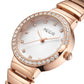 MEGIR Stainless Steel Strap Watches for Women Fashion Casual Quartz Wristwatch Diamond Dial Ladies Dress Clock Reloj Hombre 7010