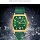 CURREN Elegant Men's Watch with Day-Date Display Formal Classic Quartz Wristwatch with Luminous Hands Casual Wear Gift for Him