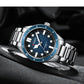 CURREN Casual Simple Quartz Watch with Stainless Steel Band Fashion Men's Clock Waterproof Luminous Wristwatches