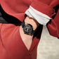 MEGIR Men Luxury Sport Automatic Movement Mechanical Watch Leather Business Wristwatch Clock Big Dial Relogio Masculino 62050