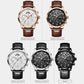 LIGE New Men Watch Top Brand Luxury Waterproof Luminous Sport Wristwatch Quartz Military Leather Watch For Men Relogio Masculino