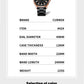 CURREN Classic Simple Stainless Steel Quartz Wristwatches Fashion Brand Men's Watches with Luminous Hands