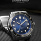 CADISEN Mechanical Automatic Watch Luxury Sapphire Japan MIYOTA 8215 Blue Wristwatch Ceramic Ring Waterproof Gift Men Watch