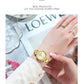 CURREN-Elegant Dress Watch for Women, Luxurious and Exquisite, 28mm Dial with Shinning Rhinestone, Quartz Wristwatch, New