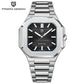 2025 New PAGANI DESIGN 37MM Square Men Quartz Watches Luxury Sapphire Glass AR Coated Business Watch VH31 Luminous Watch for Men