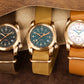Boderry Field Watches Bronze Case Automatic Mechanical VOYAGER Watch Men's 100M Waterproof Clock Military Top Brand Wristwatch