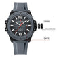 NAVIFORCE Brand 2025 Fashion Men's Watch Sport Military Calendar Quartz Wristwatches Male Luminous 5ATM Waterproof Male Clock