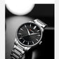 CURREN Casual Quartz Watches Men Luxury Brand Stainless Steel Band Simple Business Quartz Wristwatches