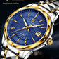 LIGE Top Brand Luxury Automatic Mechanical Watches For Men Fashion Tungsten Steel Waterproof Sapphire Watch Men Reloj Hombre+BOX